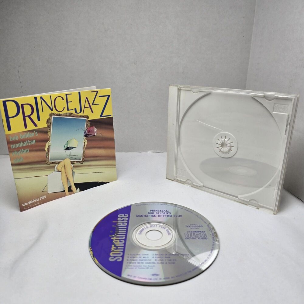 PRINCE JAZZ Bob Belden's Manhattan Rhythm Club Japan CD Prince TOCJ-5565 SAMPLE